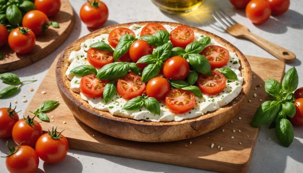 Comment cuisiner une bruschetta colorée et fraîche ?