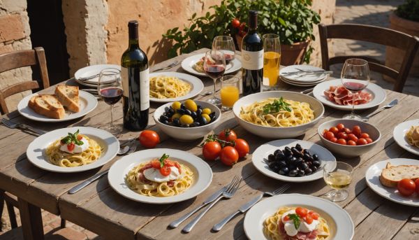 Les accords mets et vins parfaits en Italie