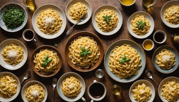 Les différentes variétés de pâtes longues à tester