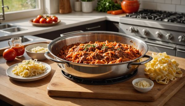 Les étapes clés d'une lasagne alla bolognese