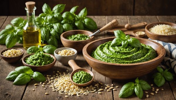 Pourquoi le pesto au basilic frais est unique