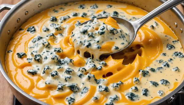 Une sauce quatre fromages crémeuse et rapide